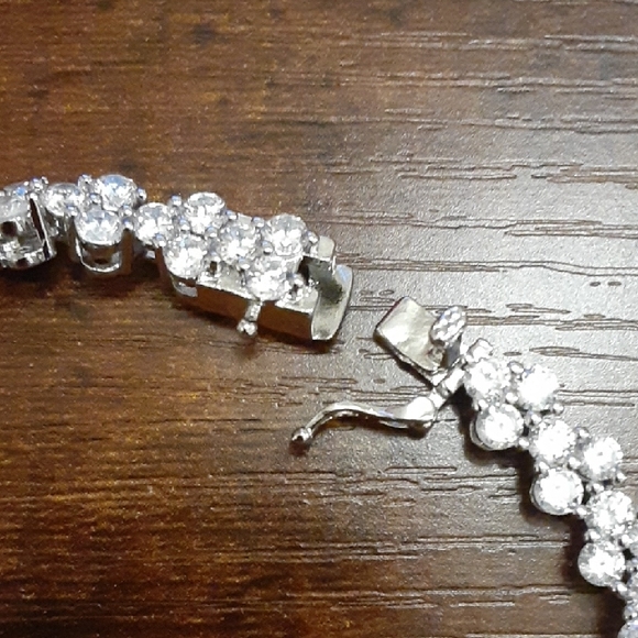 Moissanite Tennis Bracelet - Picture 6 of 7